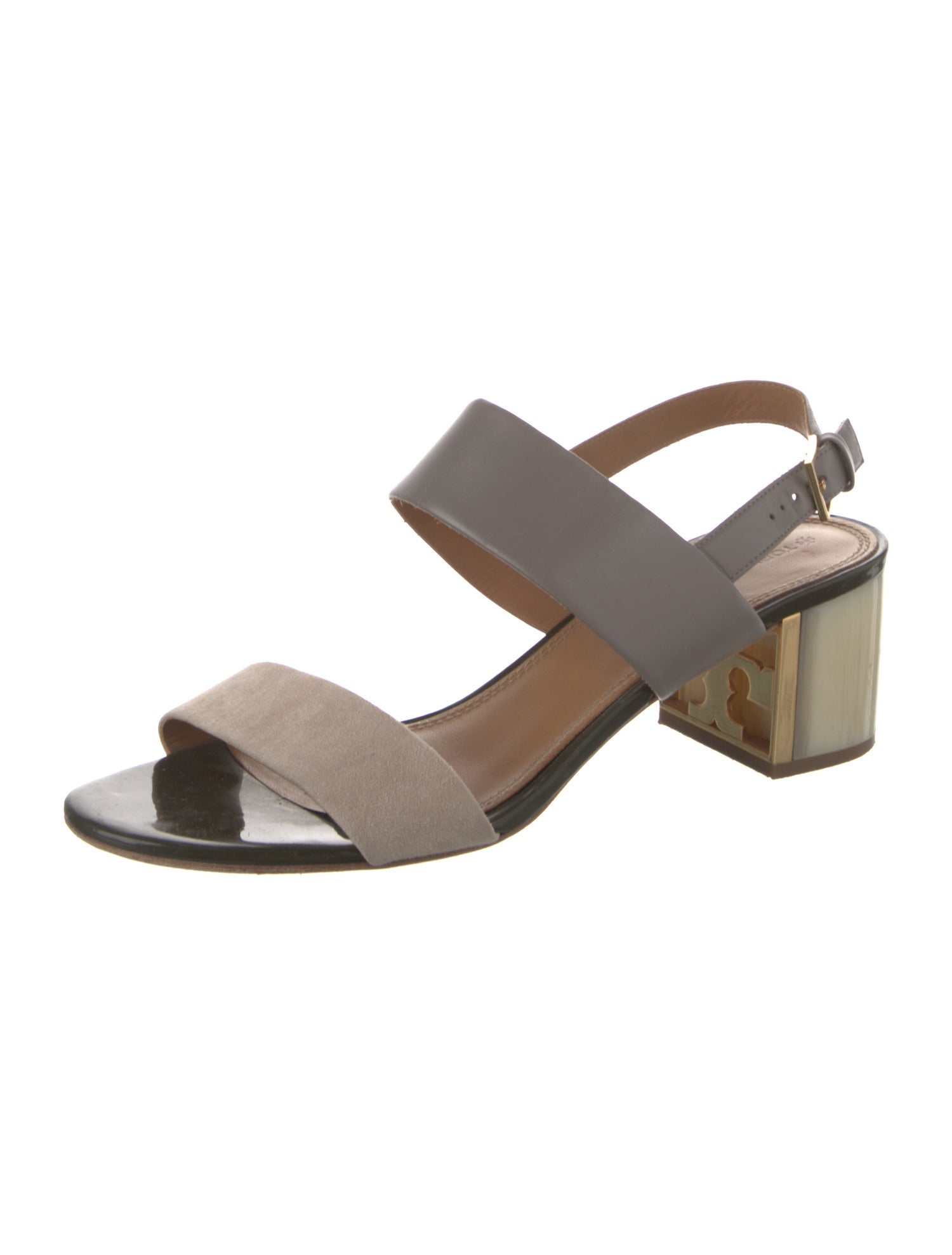 Tory Burch Leather Slingback Sandals